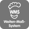 Damit Kinderschuhe wirklich passen und es Kinderfüßen richtig gut geht! Wir vermessen Kinderfüße in Weite und Länge. Weiten Mass System (WMS)