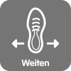 Wenn ein Schuh nicht mehr optimal passt, können Sie diesen bei uns weiten lassen! Weiten